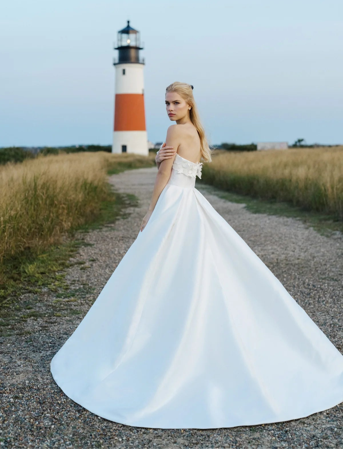 Anne Barge Burke Wedding Dress - Size 10 | Elegant A-Line Bridal Gown for Church Ceremony & Formal Events
