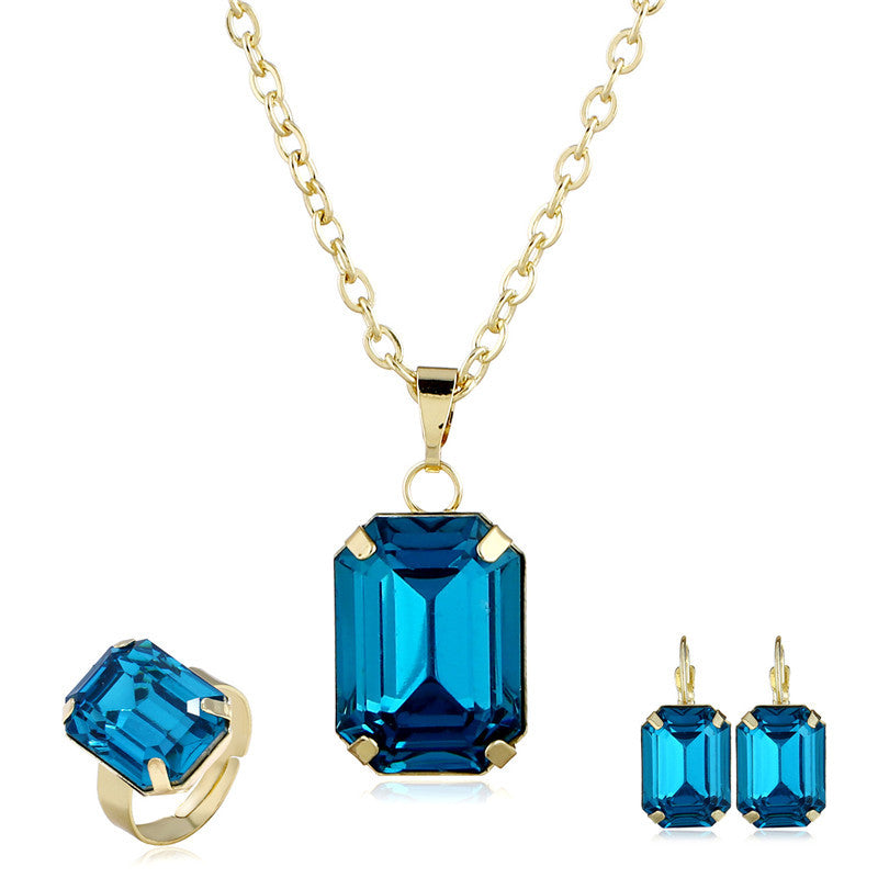 Elegant European & American Bridal Jewelry Set - Wedding, Engagement & Special Occasion Accessories for Brides
