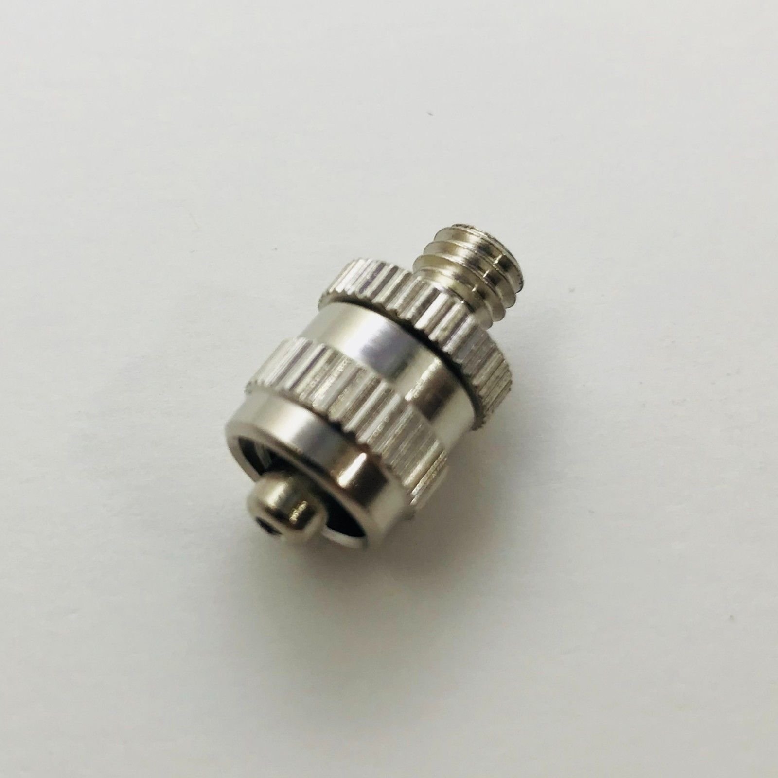 Stainless Steel Male Luer Lock to UNF 10-32 Adapter (2 Pack) - Perfect for Medical, Laboratory & Industrial Fluid Transfer Applications