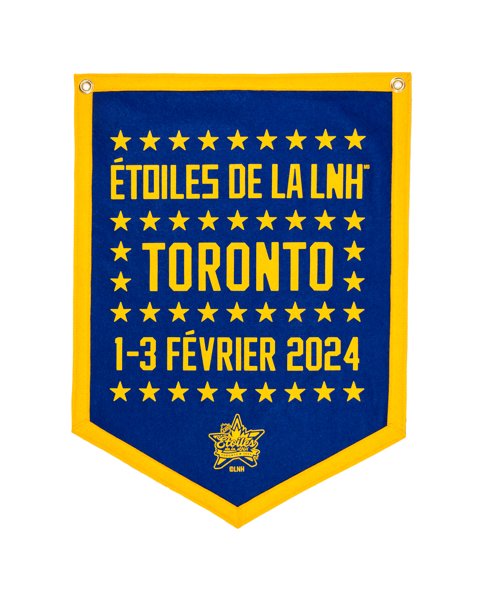 2024 NHL® All Star French Camp Flag - Officially Licensed NHL x Oxford Pennant - Perfect for Hockey Fans, Game Room Decor, and Tailgating Parties