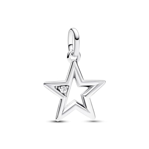 Sparkling Star Medallion Charm