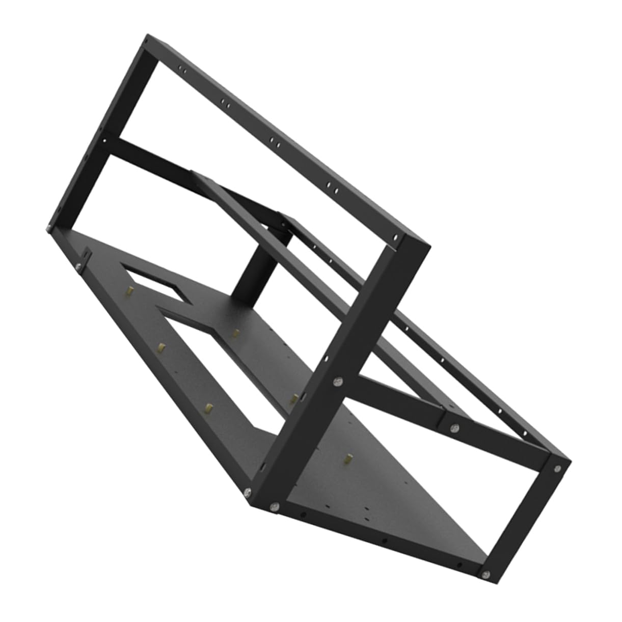 Hemobllo Open Air Mining GPU Case - 6/8 GPU Storage Frame for Cryptocurrency Mining Rigs | Easy Installation Computer Accessory | Perfect for Ethereum, Bitcoin & Crypto Mining Setups