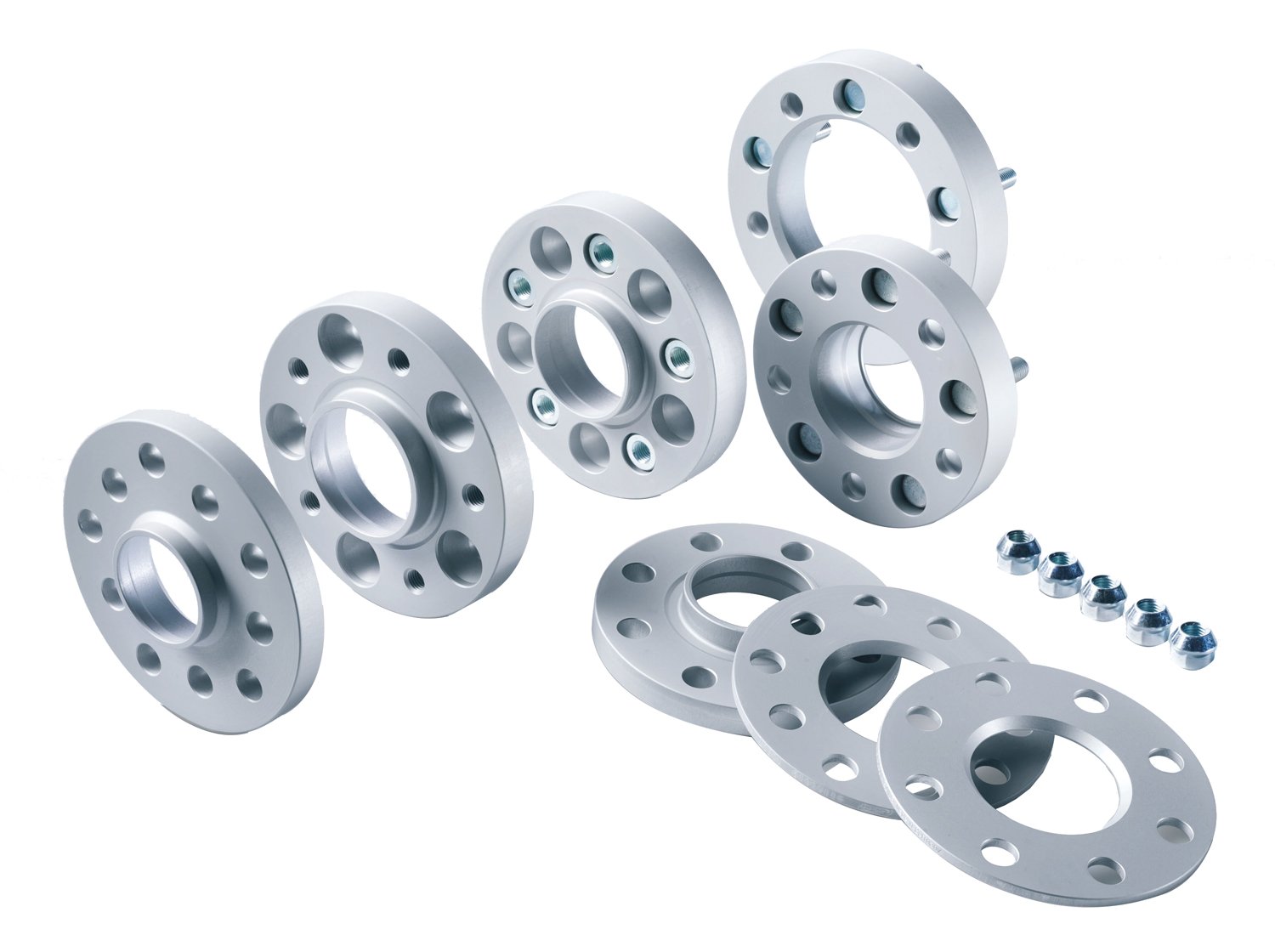 Eibach Pro-Spacer Wheel Spacers 15mm (S90-4-15-002) - Hubcentric for Improved Handling & Stance - Perfect for Trucks, SUVs & Performance Cars
