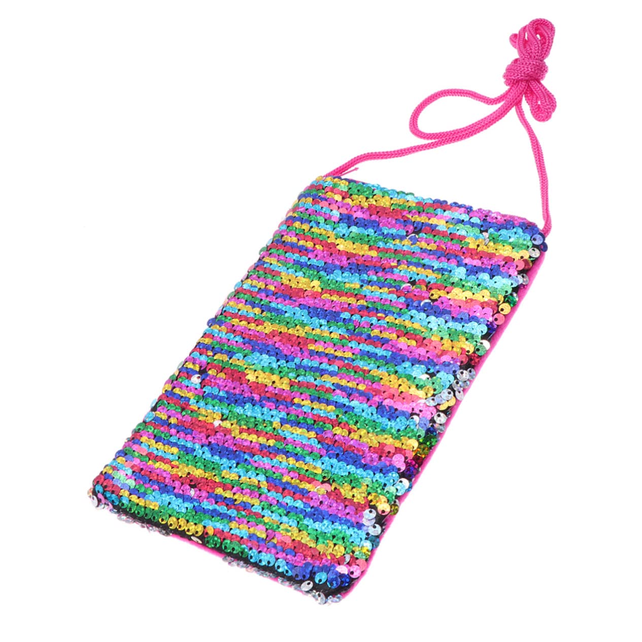 Trendy Sparkling Sequin Crossbody Phone Wallet for Women - Mini Travel Purse with Card Slots & Coin Pocket - Perfect for Parties, Concerts, and Everyday Use