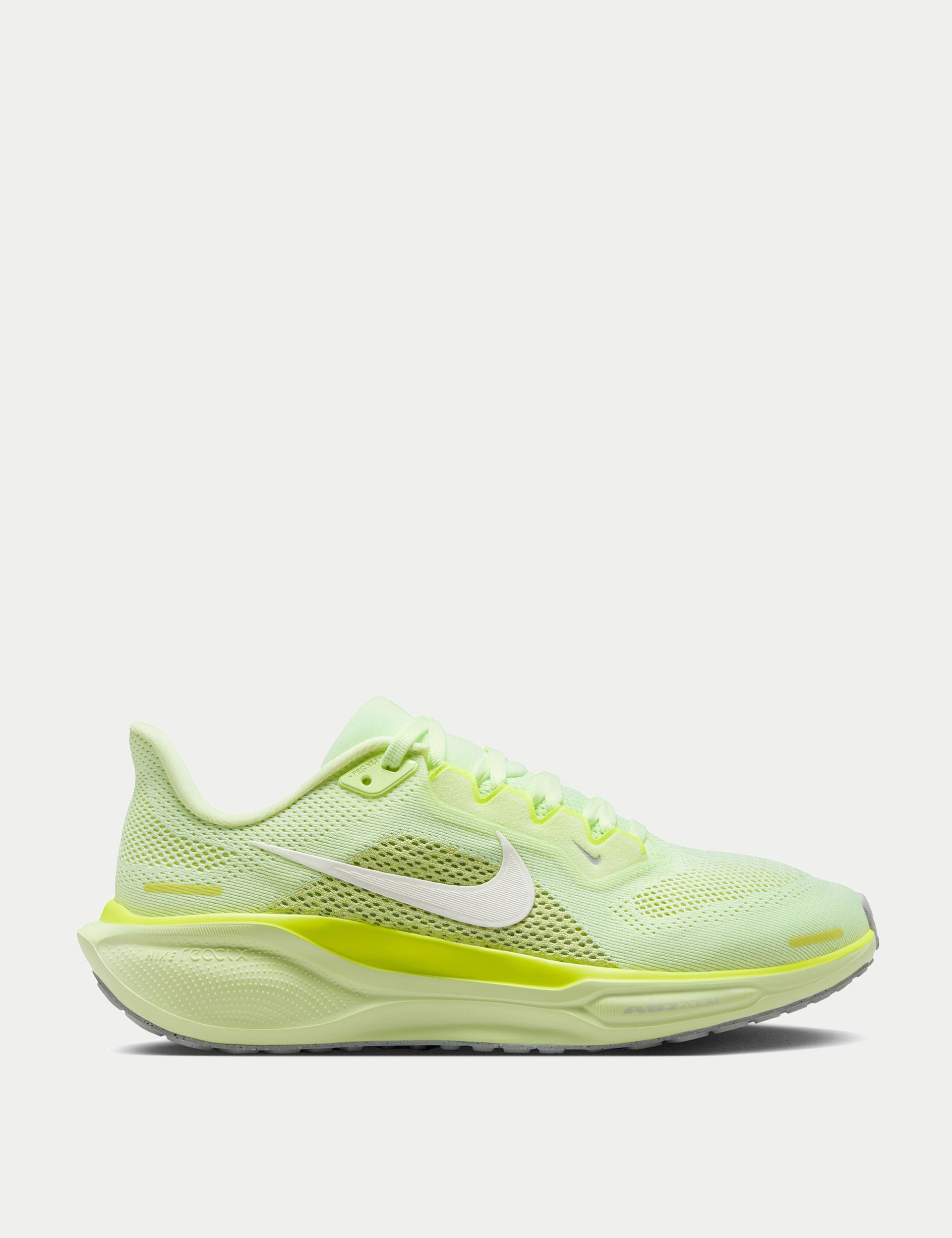 Nike Pegasus 41 Running Shoes - Barely Volt/Limelight/Light Silver/Sail | Lightweight Cushioned Sneakers for Men & Women | Perfect for Road Running, Gym Workouts & Daily Wear