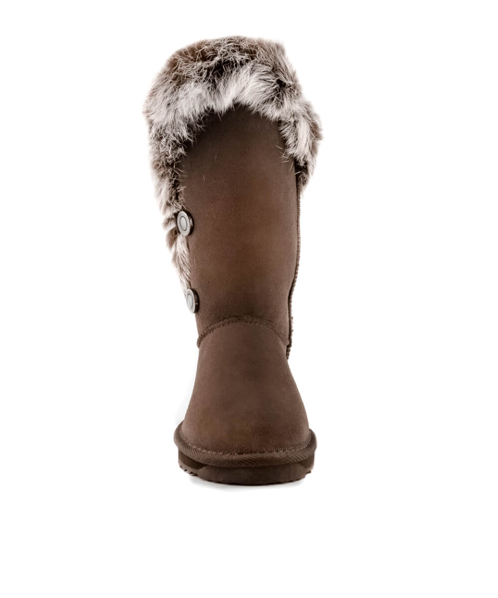 Men's UGG Classic Rabbit Fur Slippers - Cozy Winter Indoor/Outdoor House Shoes for Men