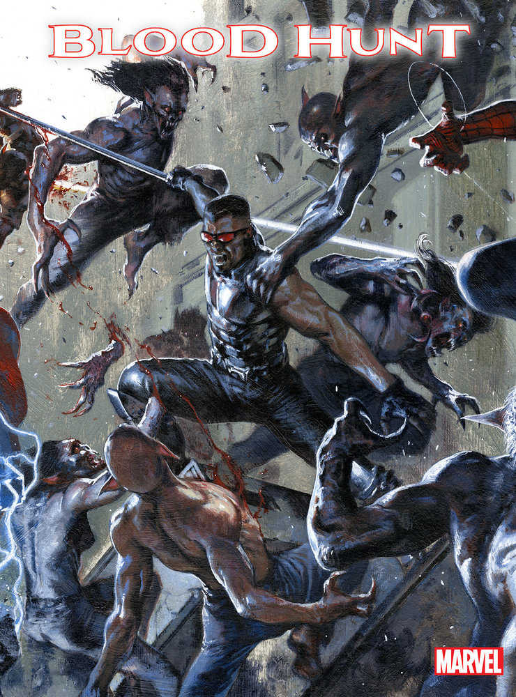 Blood Hunt #4 Gabriele Dell'Otto Connecting Variant Comic Book - Exclusive Collectible Edition for Marvel Fans & Comic Book Enthusiasts | Perfect for Display, Gifts, and Comic Collections
