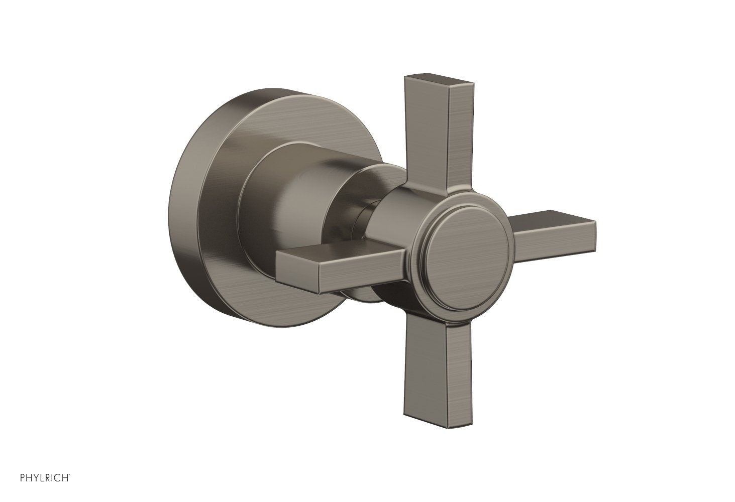 BASIC Volume Control Diverter Trim with Blade Cross Handle - D2PV137A - Perfect for Bathroom & Shower Faucet Upgrades
