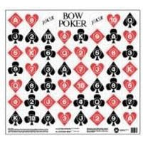 Maple Leaf Bow Poker Target Face - High-Quality Archery Target for Outdoor Practice and Hunting | Perfect for Backyard, Range, and Field Training