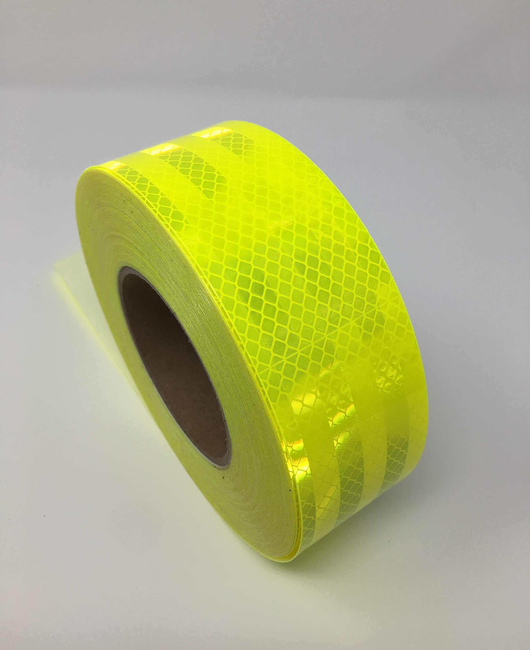 3M Fluorescent Yellow Green Reflective Safety Tape 2