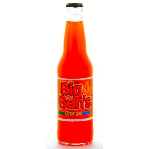 Big Ben's Orange Soda - 12 Pack of 12oz Glass Bottles | Refreshing Citrus Drink for Parties, BBQs & Summer Gatherings