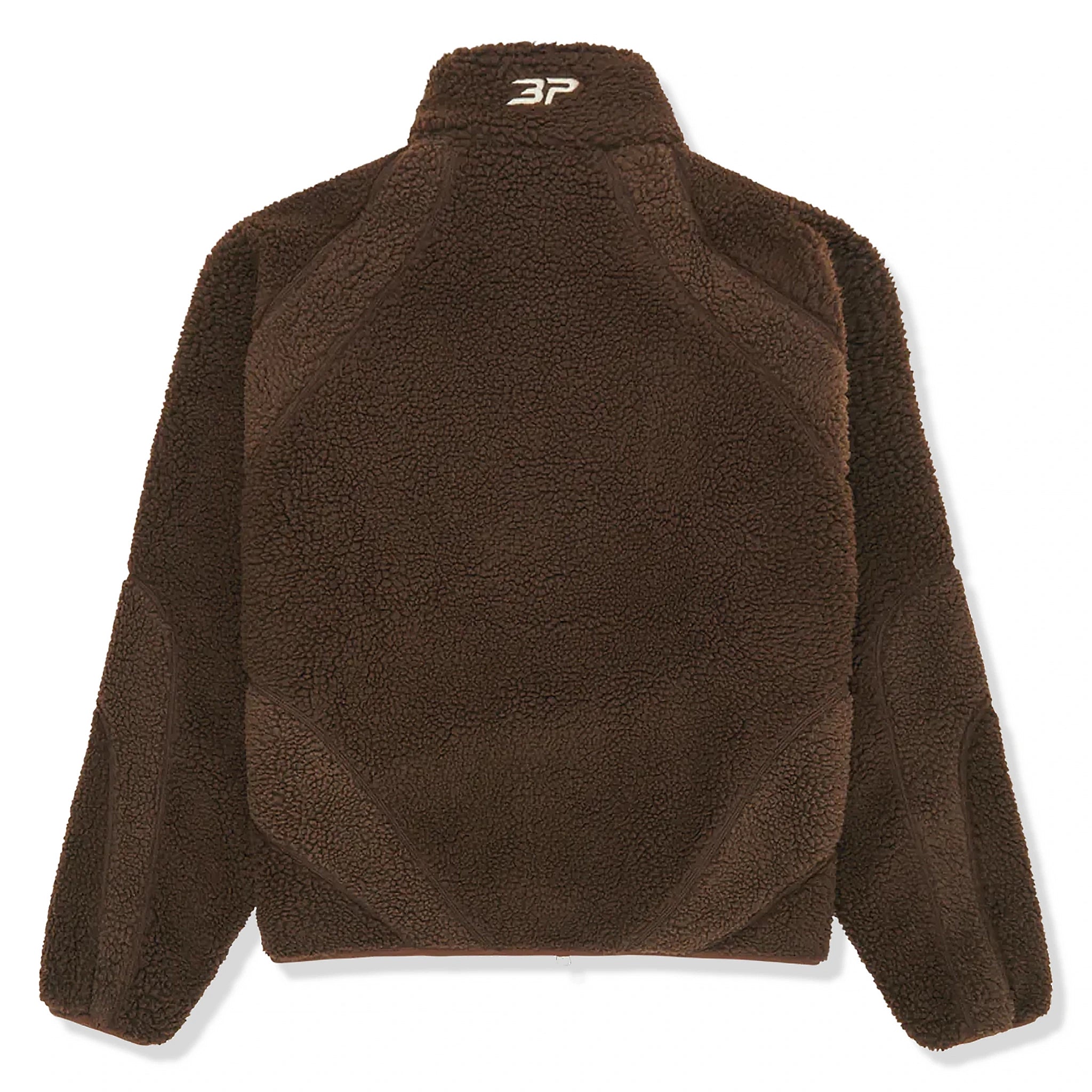 Broken Planet Mocha Polar Fleece Jacket - Soft & Warm Winter Outerwear for Men & Women - Perfect for Hiking, Camping & Outdoor Activities