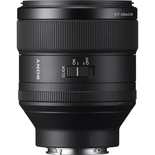 Sony FE 85mm f/1.4 GM Full Frame E-Mount Portrait Lens - Professional Photography for Weddings, Events & Studio Shoots