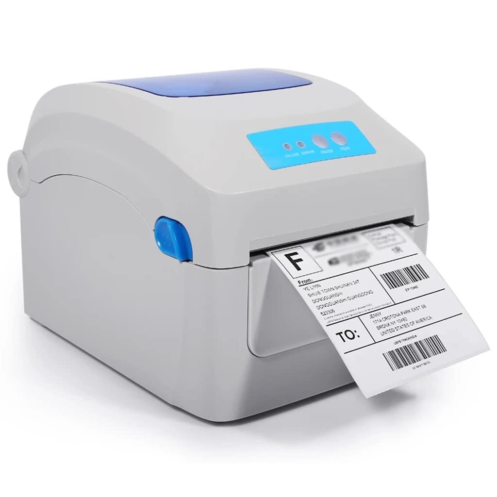 Thermal Shipping Label Printer for Express Logistics & Supermarkets - High-Speed Address & E-Waybill Printing for USPS, UPS, FedEx | Perfect for E-Commerce, Warehouse & Retail Shipping Operations