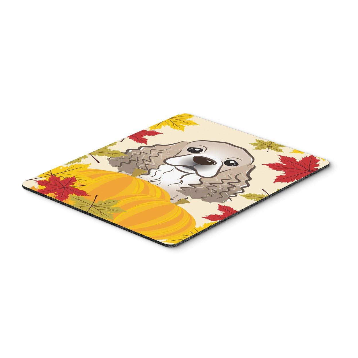 Caroline's Treasures BB2022MP Cocker Spaniel Thanksgiving Mouse Pad - Large Washable Non-Slip Desk Mat for Home Office, Gaming & Computer Work - Perfect Gift for Dog Lovers & Thanksgiving Decor