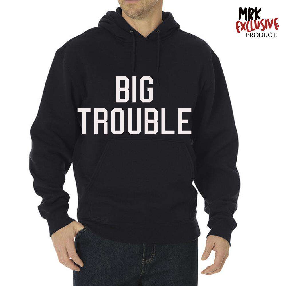 Big Trouble Little Trouble Matching Hoodies for Adults & Kids - MRK X Collection | Perfect for Family Outfits, Twin Looks, and Casual Wear