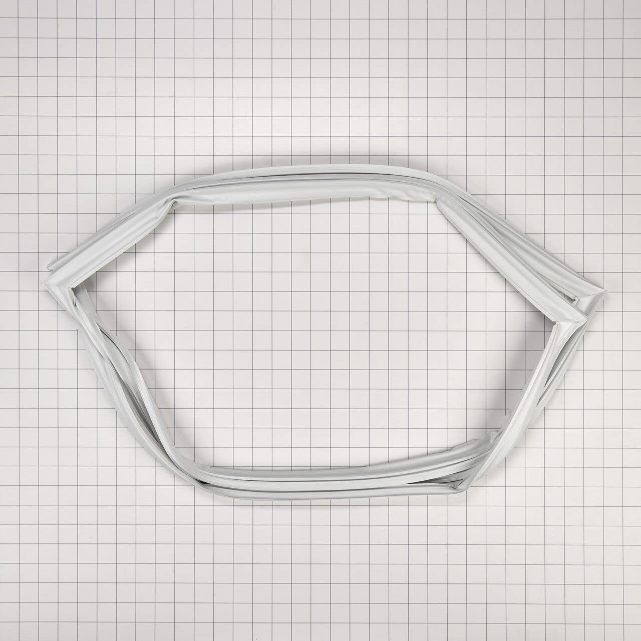 Whirlpool WP12550115Q Side by Side Refrigerator Door Gasket Seal Replacement - White - Perfect for Kitchen Appliance Repair & Home Maintenance