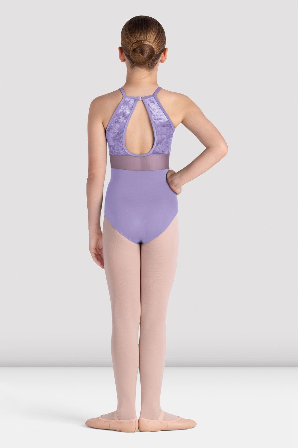 Girls Rosie Halterneck Leotard - Ballet Dance Gymnastics Leotard for Kids - Perfect for Dance Class, Gymnastics Practice & Performance