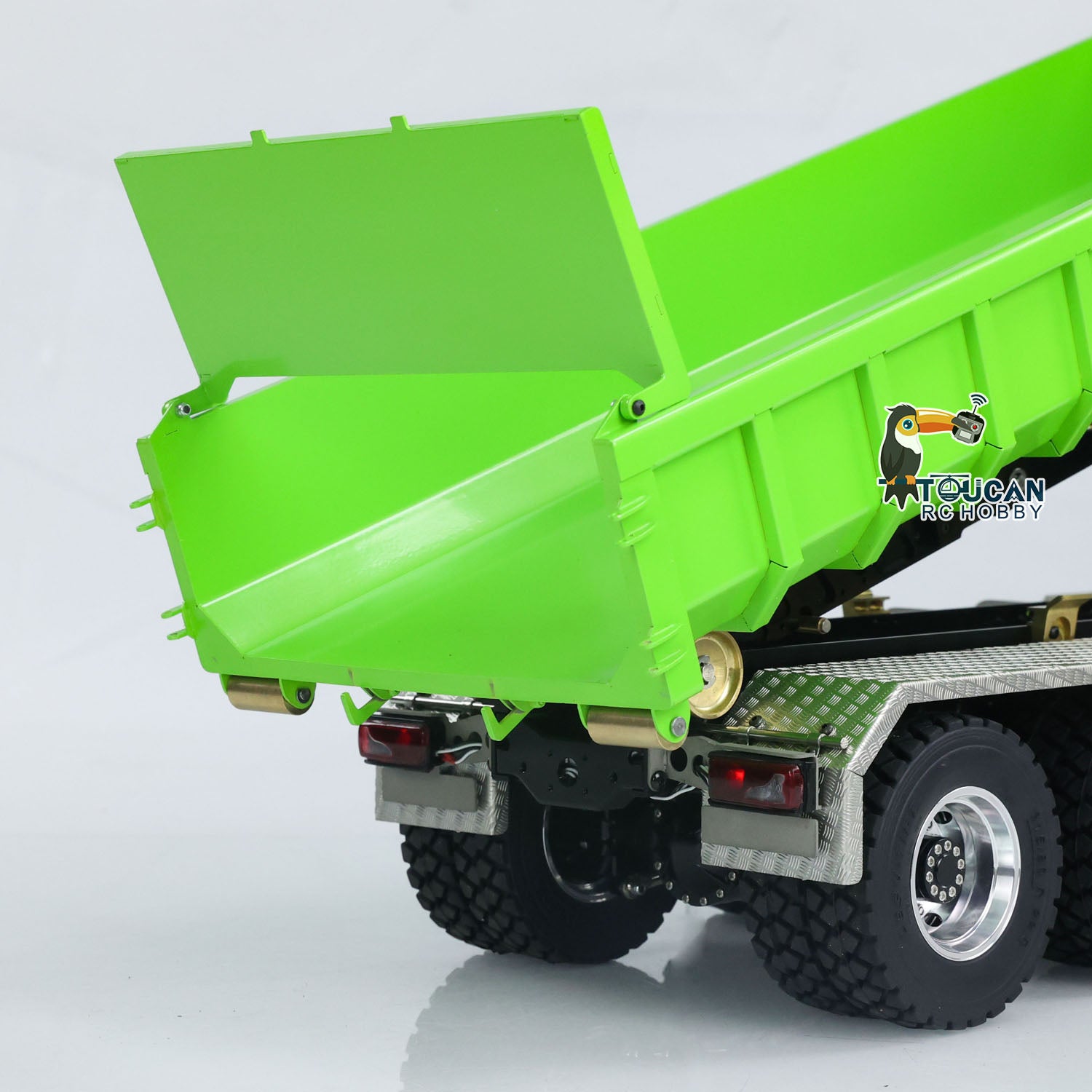 1/14 Scale LESU TGS RC Hydraulic Dump Truck - 8x8 Metal Chassis, Differential Lock, EDS Axles & 2-Speed Gearbox - Remote Control Construction Vehicle for Adults & Kids - Perfect for Construction Site Play, Off-Road Adventure & Collectors