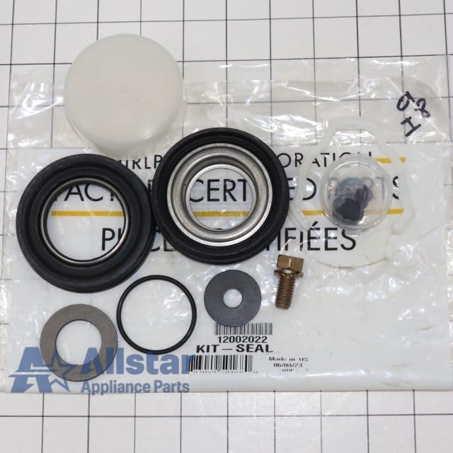 12002022 Washing Machine Tub Seal Kit Replacement - Compatible with Whirlpool, Maytag, Kenmore - Durable Leak-Proof Washer Repair Part - Perfect for DIY Home Appliance Fixes & Maintenance