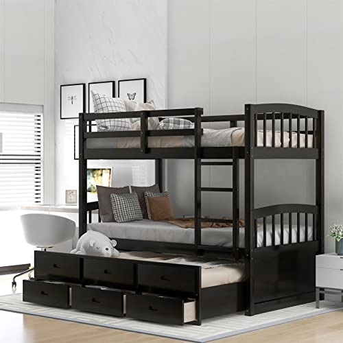 Espresso & Trundle & Drawers