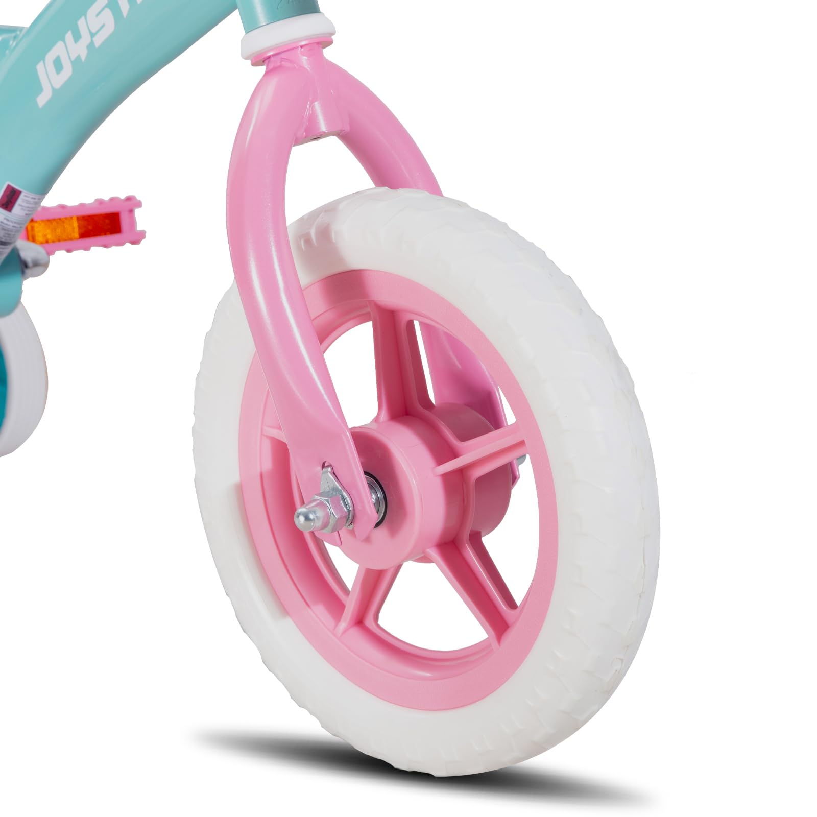 JOYSTAR 10 & 12 Inch Kids Bike for Boys and Girls Ages 1-4 Years - Toddler Bicycle with Training Wheels, Detachable Push Handle & Basket - First Pedal Bike for Toddlers - Perfect for Backyard Riding, Park Adventures & Learning to Cycle (Multiple Colors)