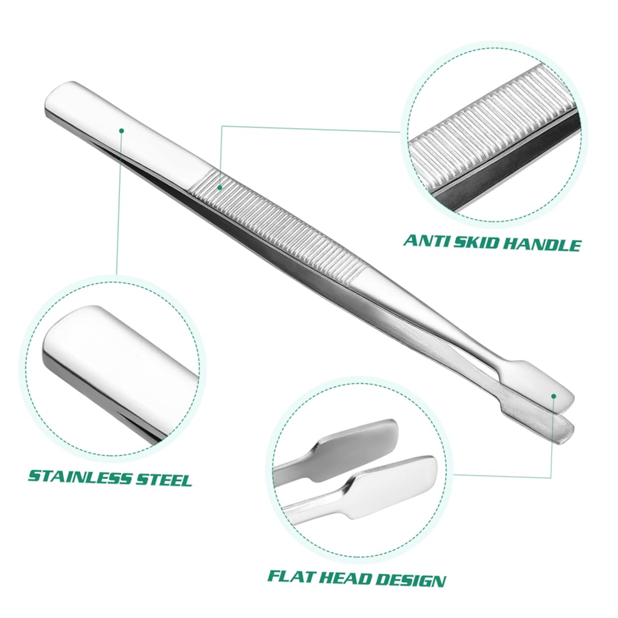 10pcs Fake Lash Tweezers Beak Clip - Precision Jewelry Making & Bead Working Tools - Perfect for Eyelash Extensions, Stamp Collecting, and Craft Projects