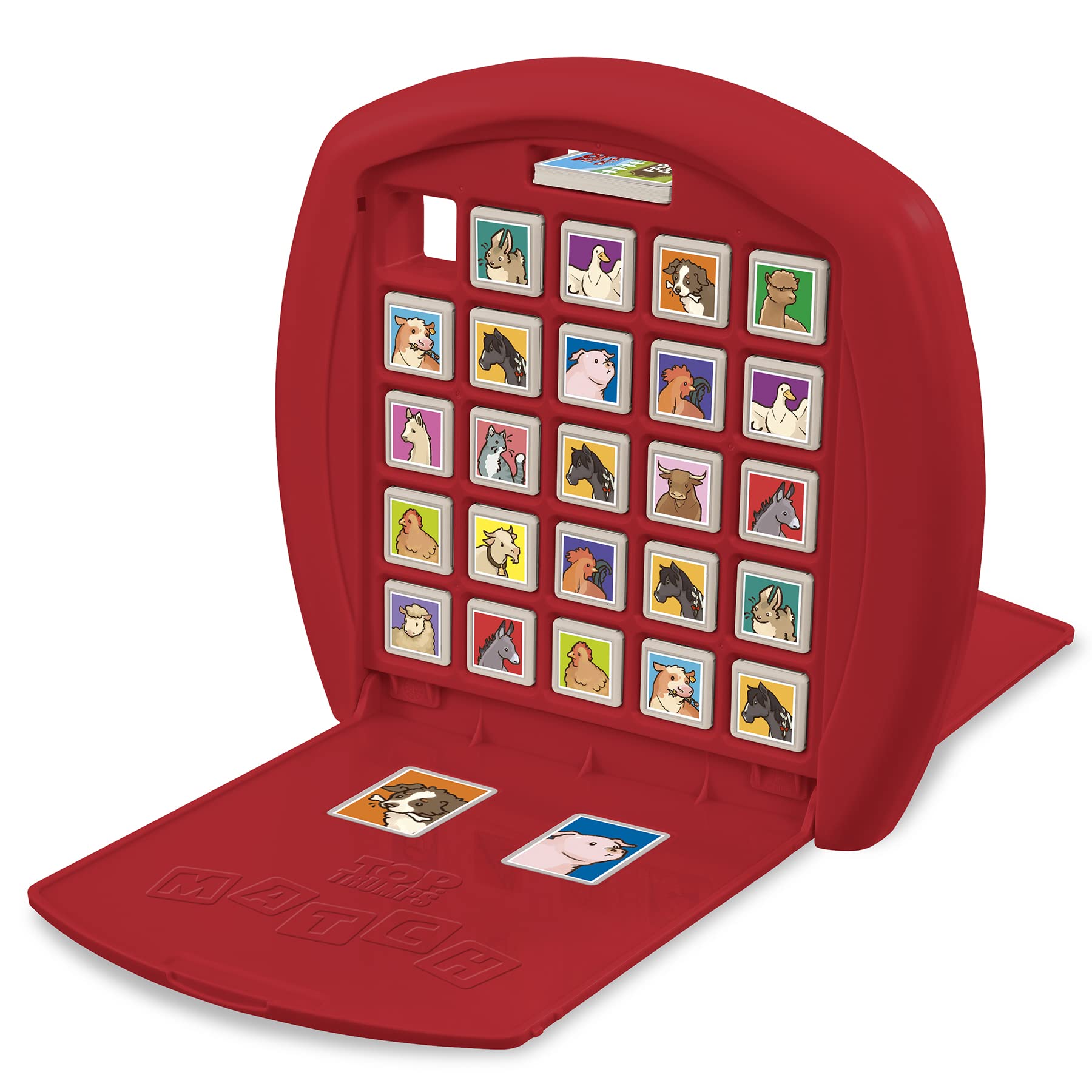Farm Animals Matching Memory Game - Fun Family Board Game for Kids & Adults Ages 4+ - Educational Learning Game for 2 Players - Perfect for Birthday Parties, Family Game Nights & Preschool Learning Activities