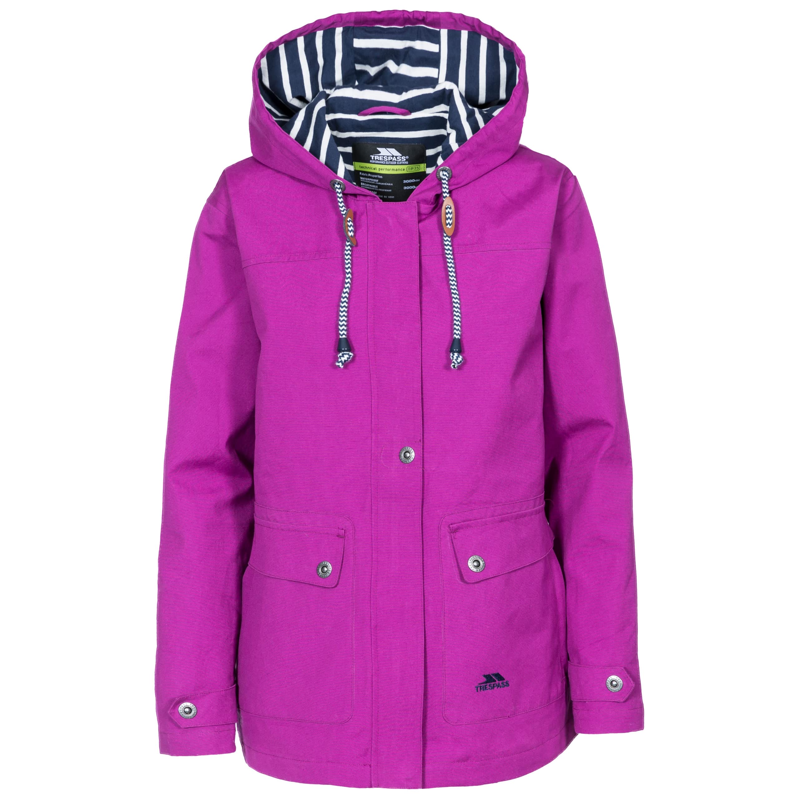 Trespass Women's Waterproof Winter Jacket - Lightweight Windproof Insulated Coat for Hiking, Skiing & Outdoor Activities