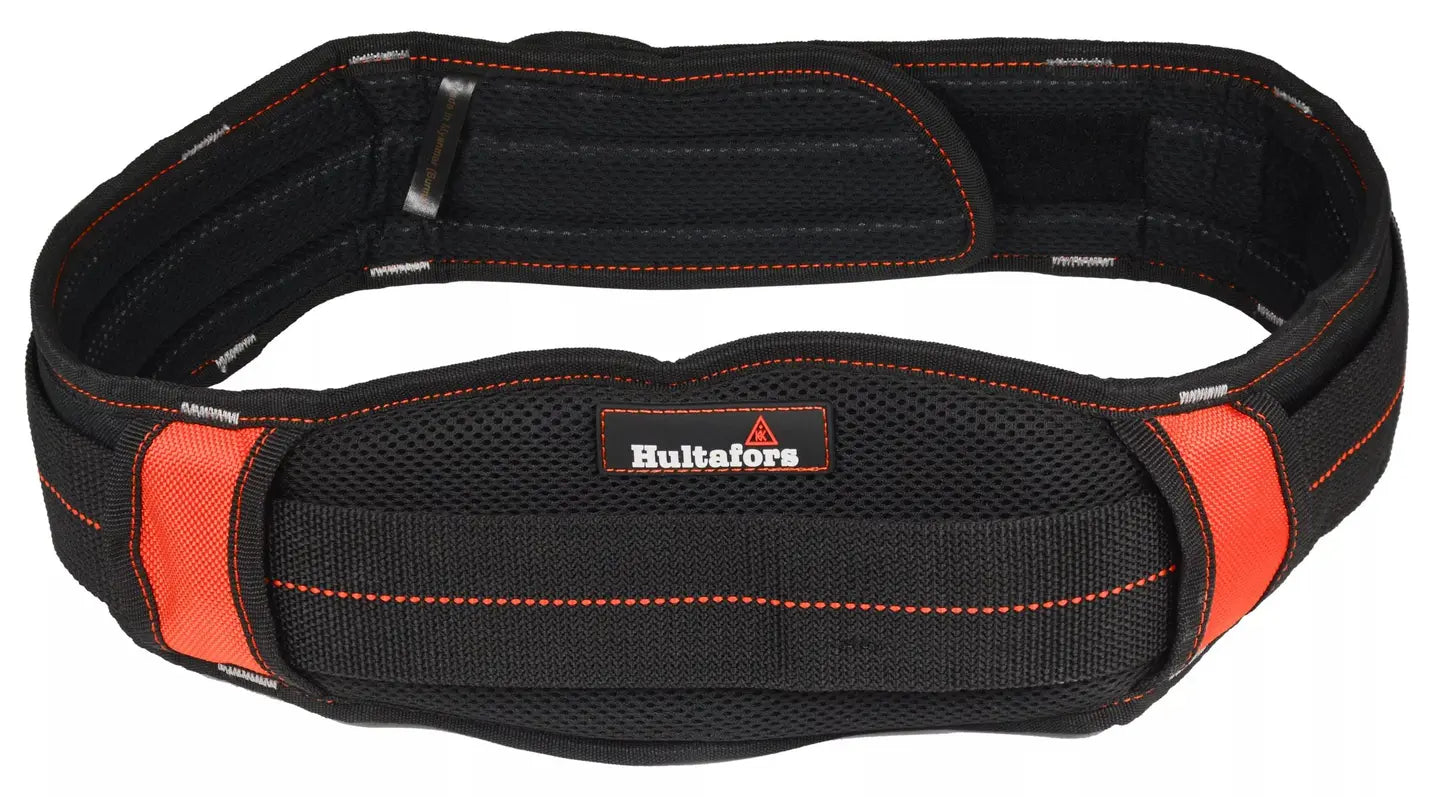 Hultafors HT5125 Work Gear 5 Padded Air Mesh Fabric Belt - Comfortable & Durable Tool Belt for Construction, Carpentry & DIY Projects