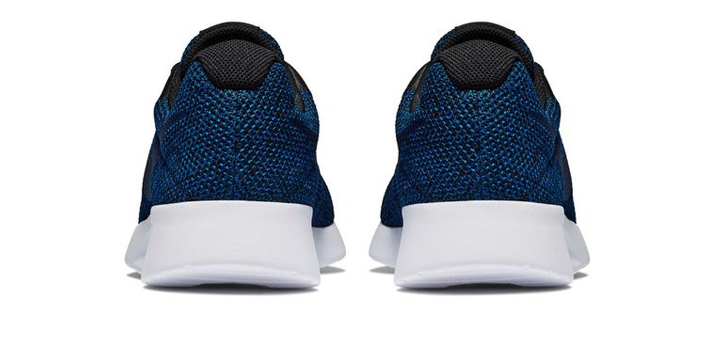 Nike Men's Tanjun SE Running Shoes - Lightweight & Breathable Sneakers for Men, Size 8, Black/Gym Blue/White - Perfect for Jogging, Gym Workouts & Casual Wear