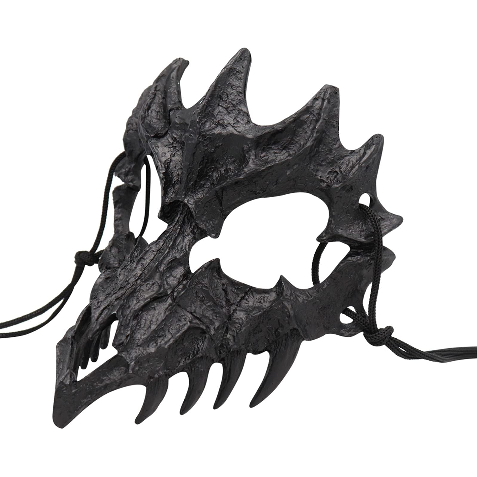 Japanese Halloween Ninja Mask - Animal Skeleton & Resin Horror Skull Mask for Cosplay, Role Playing & Costume Parties | Scary Party Accessory for Halloween, Anime Conventions & Themed Events