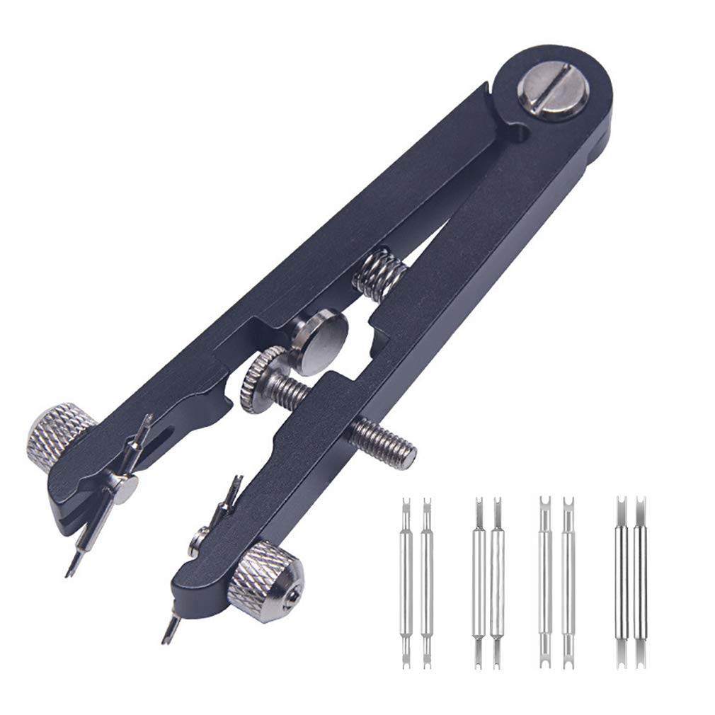 Professional Watch Bracelet Remover & Spring Bar Plier Set - Stainless Steel Watch Strap Adjuster & Repair Tool Kit for Watchmakers (Perfect for Watch Repair, Band Replacement & DIY Jewelry Maintenance)