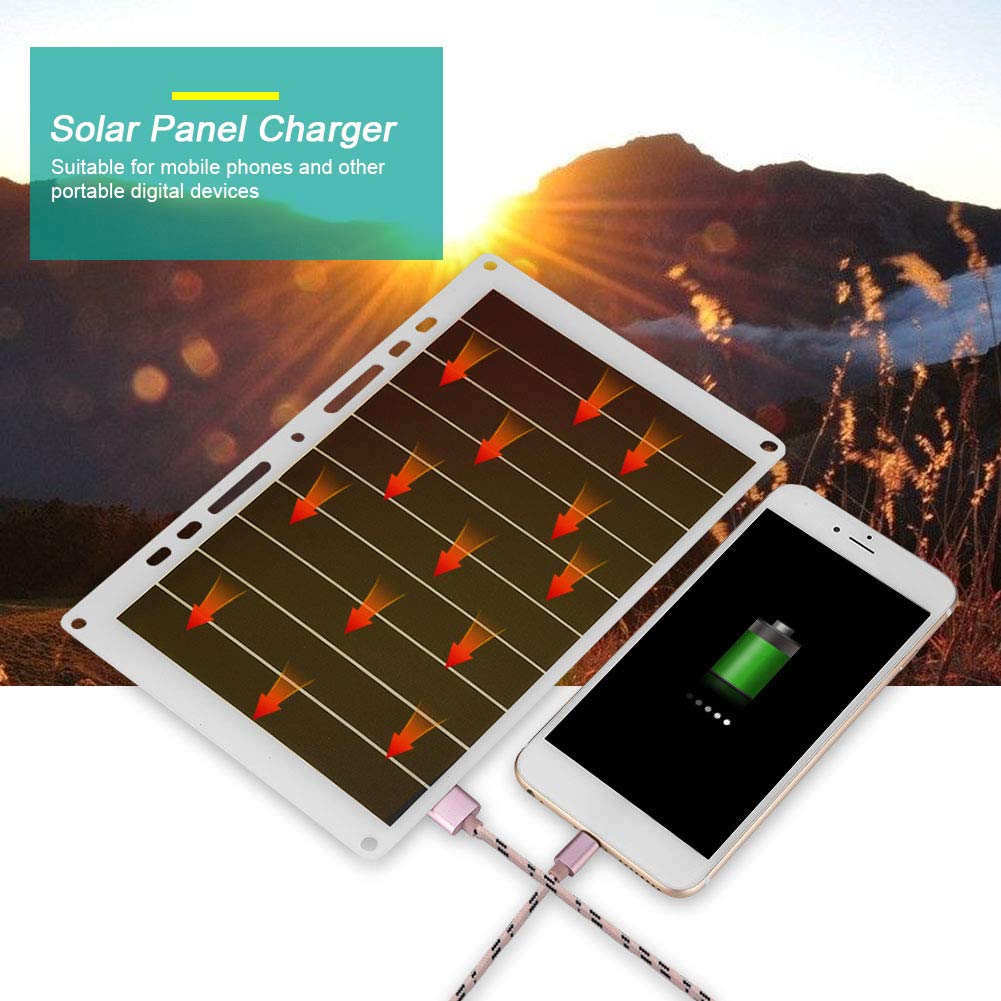 Taidda 100W Portable Solar Panel with USB Output - Waterproof & Lightweight Solar Charger for Camping, Hiking, Cycling, RV Travel & Outdoor Adventures