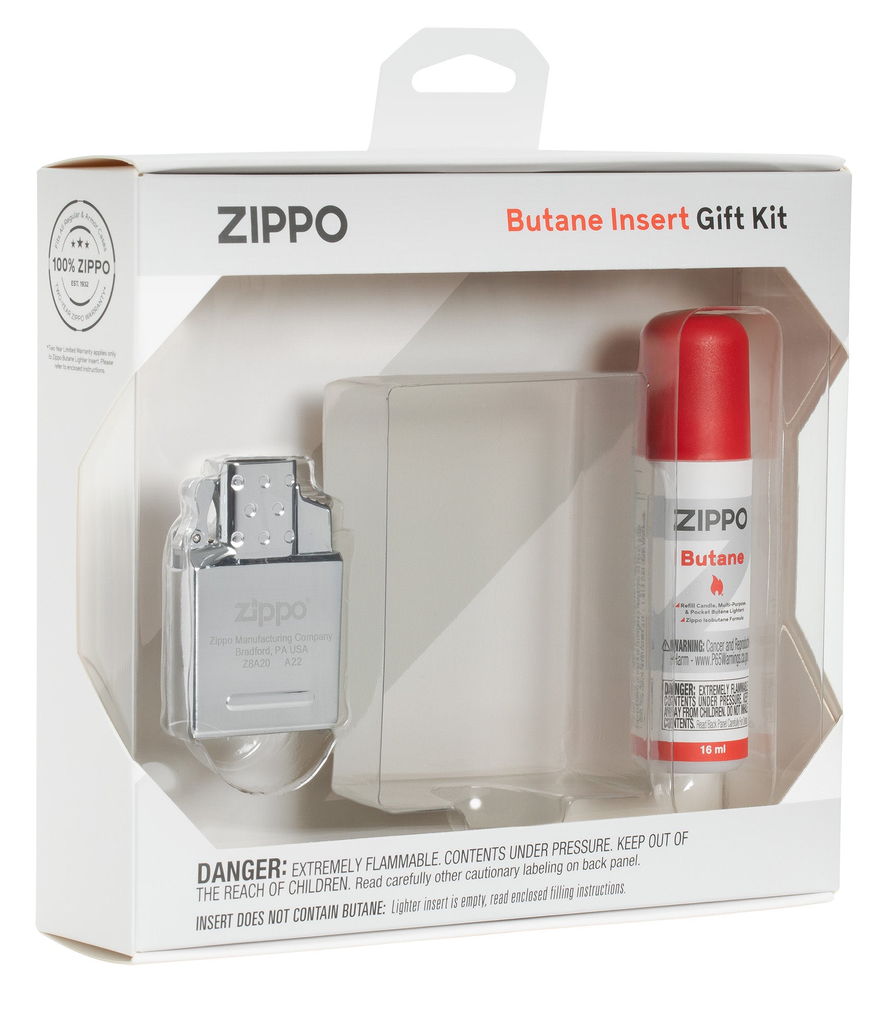 Premium Butane Lighter Insert Refillable Gift Set - Perfect for Cigars, Candles, Camping & Outdoor Adventures