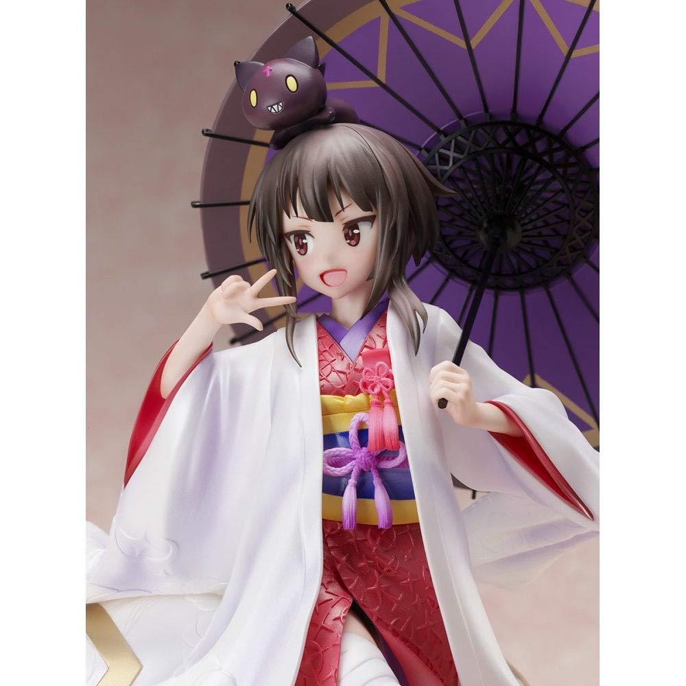 KonoSuba: Megumin (Shiromuku Version) 1:7 Scale Anime PVC Figure - Perfect for Anime Collections & Display
