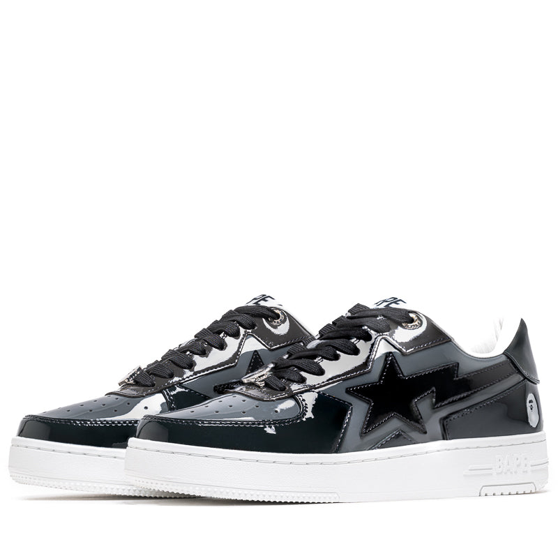 Bape Sta Icon Sneakers - Black | Men's & Women's Casual Streetwear Shoes for Urban Fashion & Daily Wear