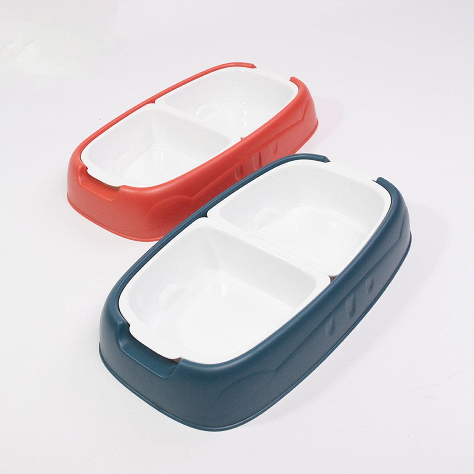 **Enakshi Anti-Skid Pet Water & Food Bowl for Dogs and Cats - Red | Automatic Feeder & Dispenser for Puppies | Durable Pet Supplies for Indoor & Outdoor Use**