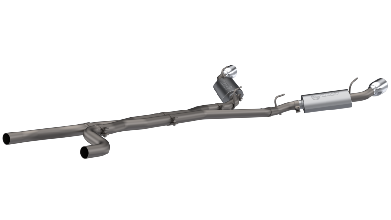 2010-2013 Chevrolet Camaro SS 6.2L QTP AR3 Cat-Back Exhaust System - High Performance Stainless Steel Muffler for Enhanced Sound & Power - Perfect for Street Racing & Car Shows