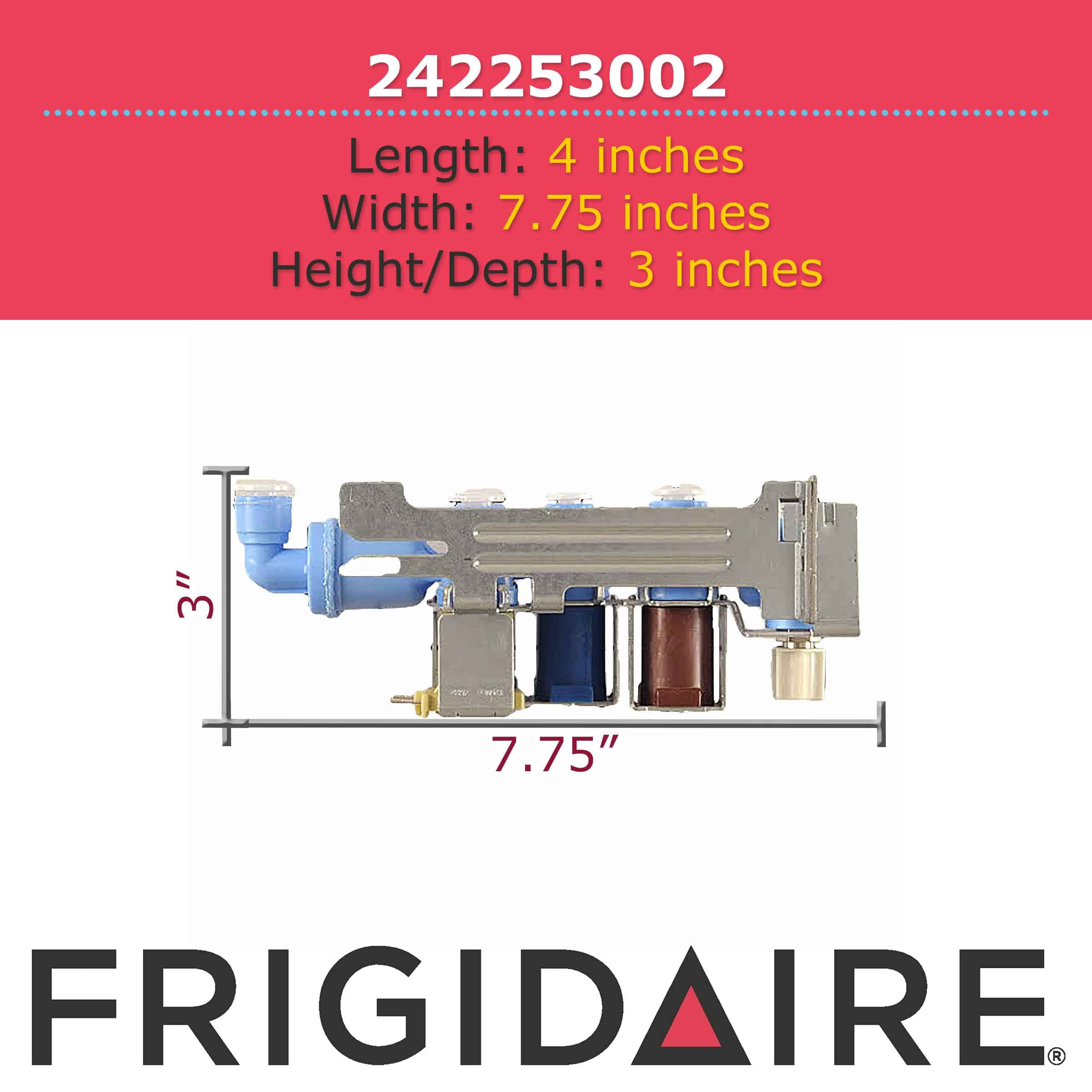 Frigidaire 242253002 Water Valve Replacement Part - Compatible with Frigidaire Refrigerators - Perfect for Ice Maker and Water Dispenser Repair