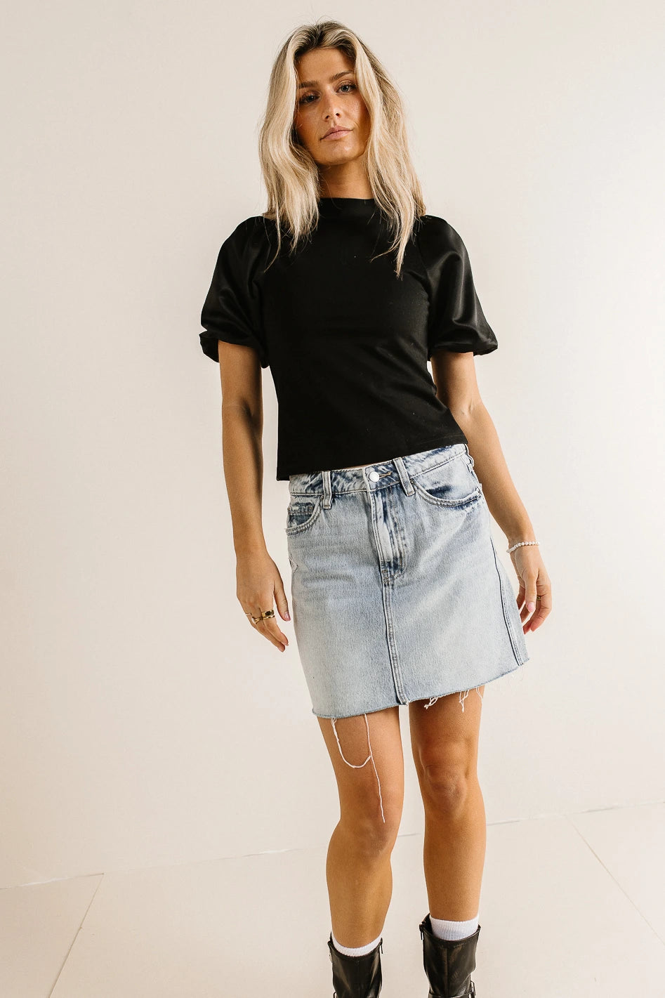 Octavia Black Top for Women | Elegant & Comfortable Blouse | Perfect for Office, Date Night & Casual Outfits | FINAL SALE