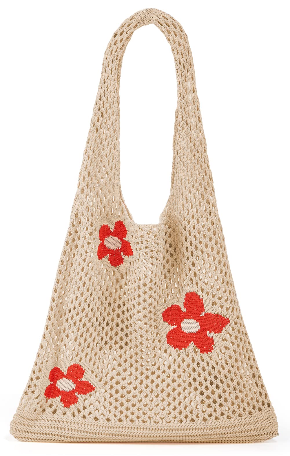 Stylish Knitted Hobo Tote Bag for Women - Cute Crossbody & Shoulder Handbag - Fairy Aesthetic Satchel Purse - Perfect for Work, Travel & Everyday Use