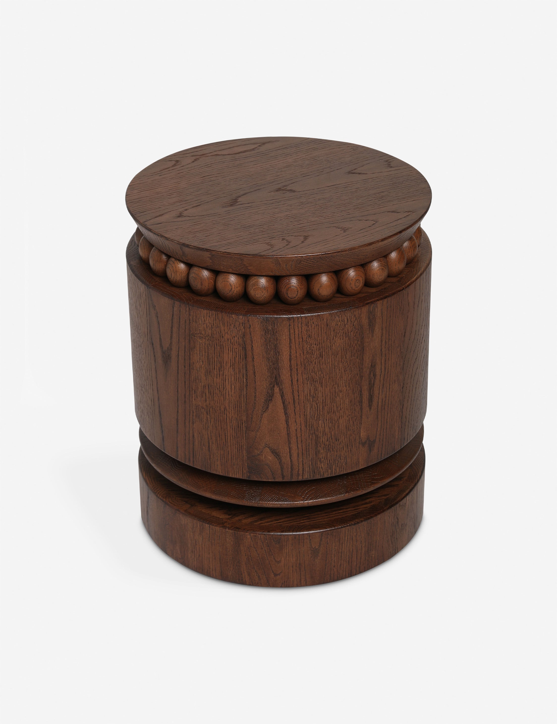 Carly Cushnie Coco Round Side Table - Modern Accent Table for Living Room, Bedroom, or Office - Stylish & Functional Home Decor