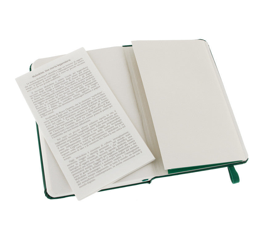Premium Moleskine Colored Plain Notebook - Pocket Size (3.5