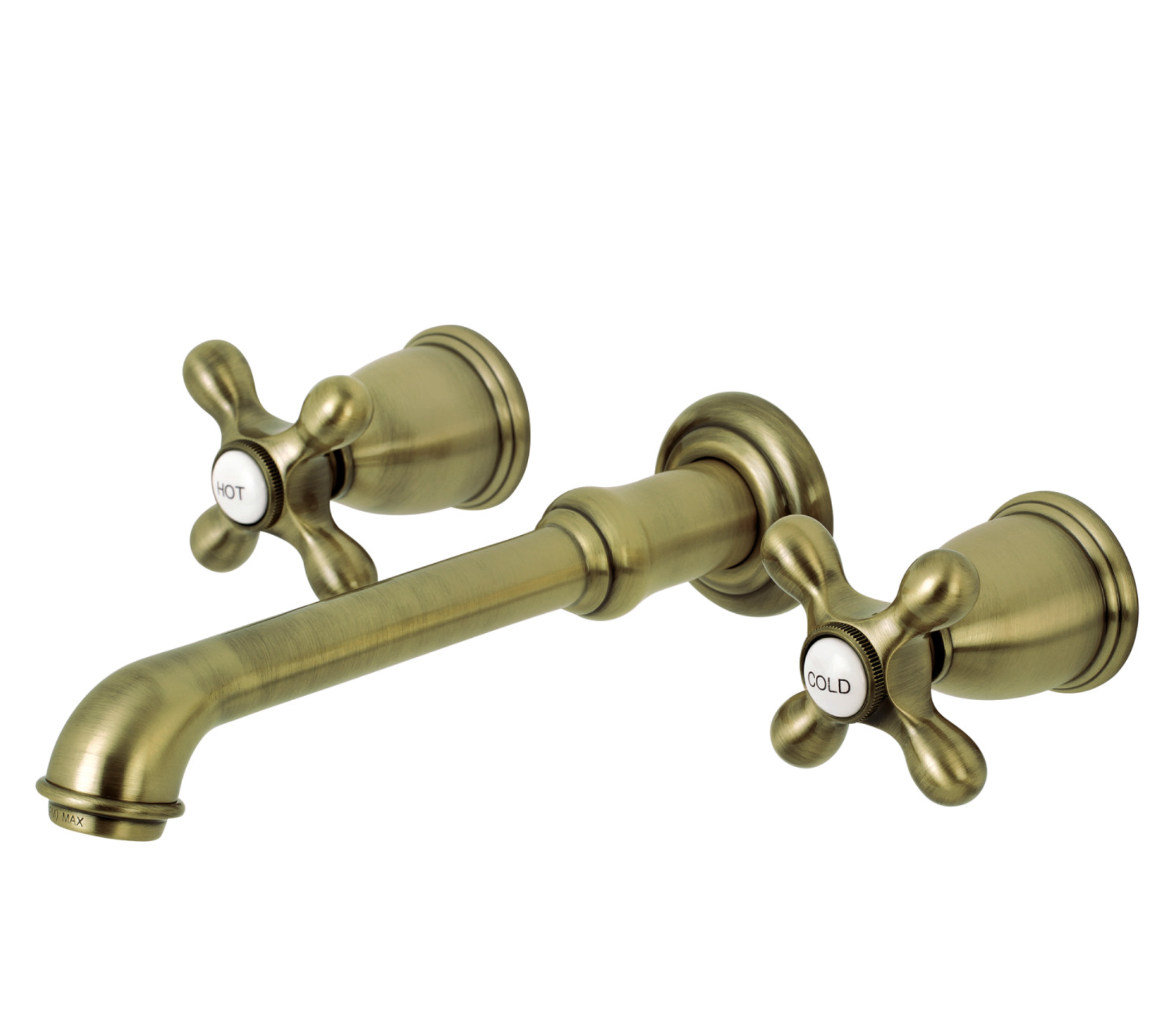 8 Inch Center Wall Mount Bathroom Faucet