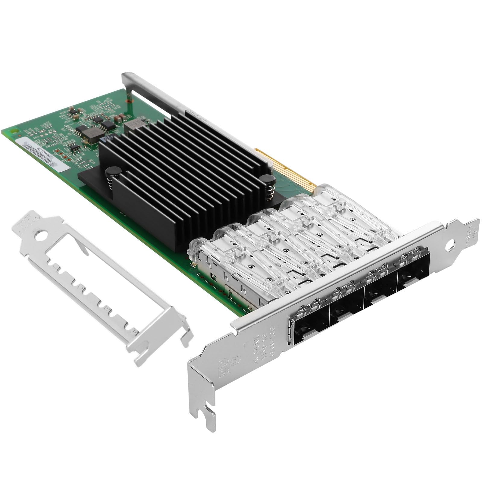 Intel X710-DA4 XL710BM1 PCIe 3.0 x8 10Gb 4 Port SFP+ Ethernet Network Card - Compatible with Windows Server, Windows, Linux, VMware, ESX | High-Speed LAN Card for Data Centers, Cloud Computing & Enterprise Networks
