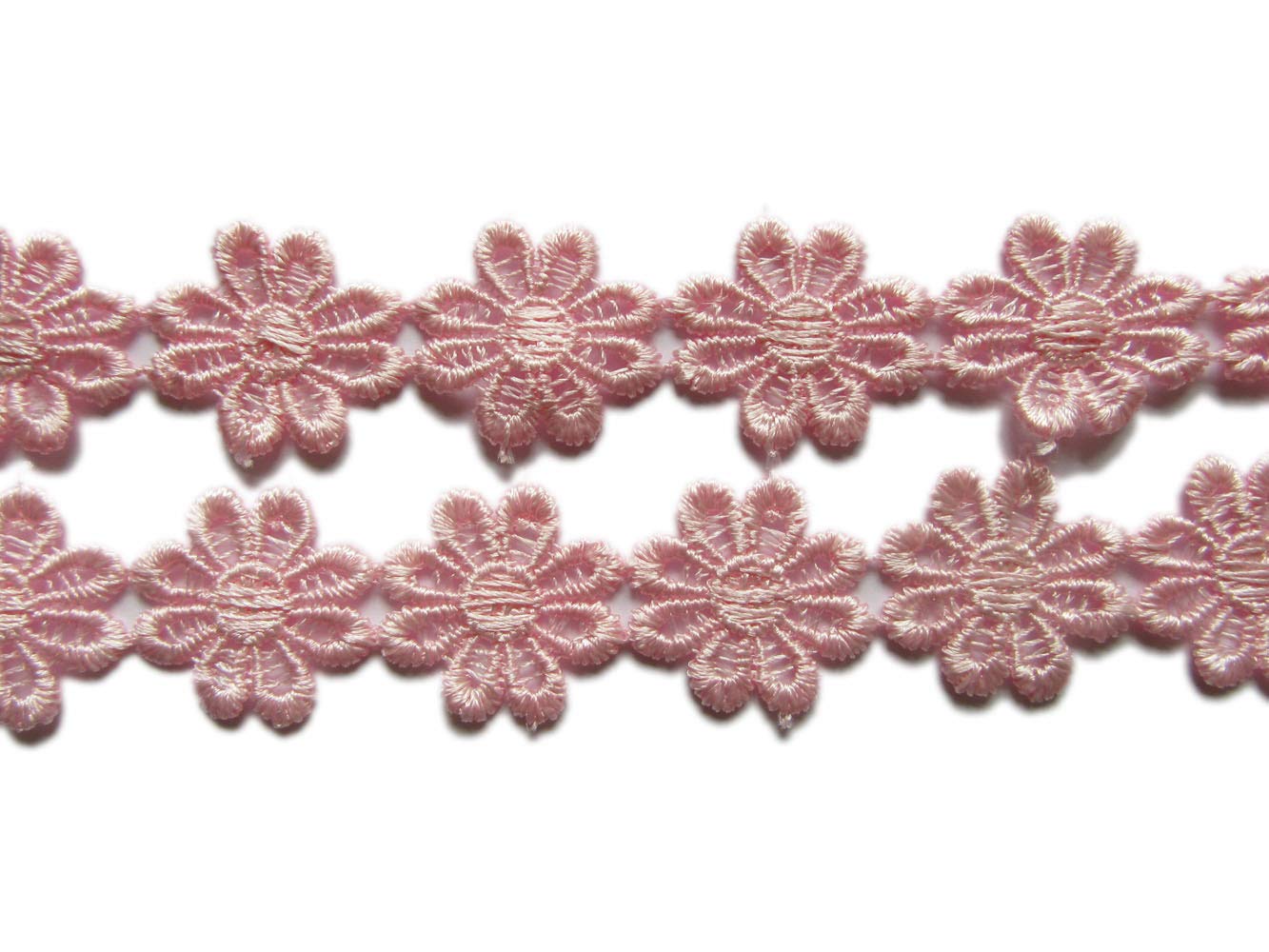 YYCRAFT 15 Yards Daisy Flower Lace Trim - 1