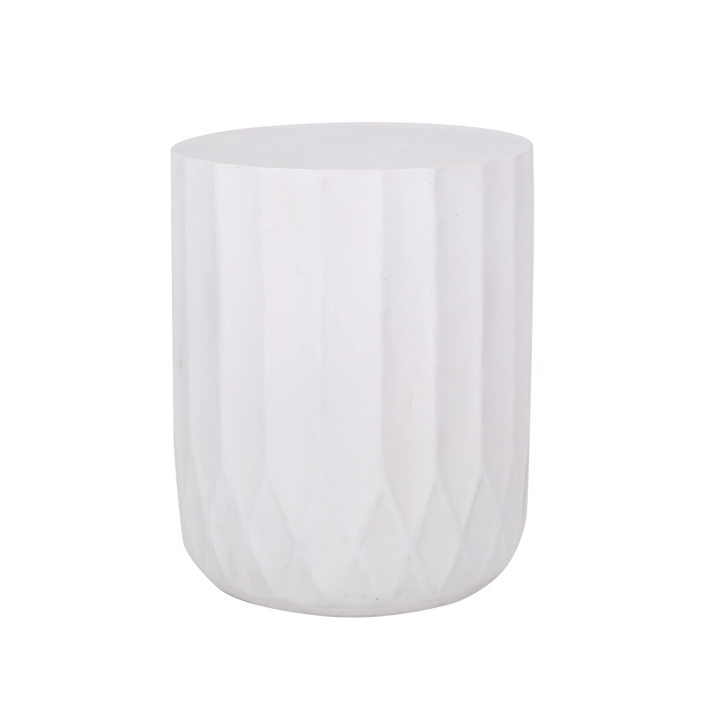 Christopher Knight Home Alcona End Table - Antique White Finish, Small Side Table for Living Room, Bedroom, or Office - Perfect for Holding Lamps, Books, and Decor
