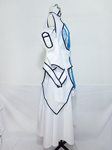 Yuuki Asuna White and Blue Dress - Sword Art Online Anime Cosplay Costume for Women (Custom Made) | Perfect for Conventions, Halloween, and Themed Parties