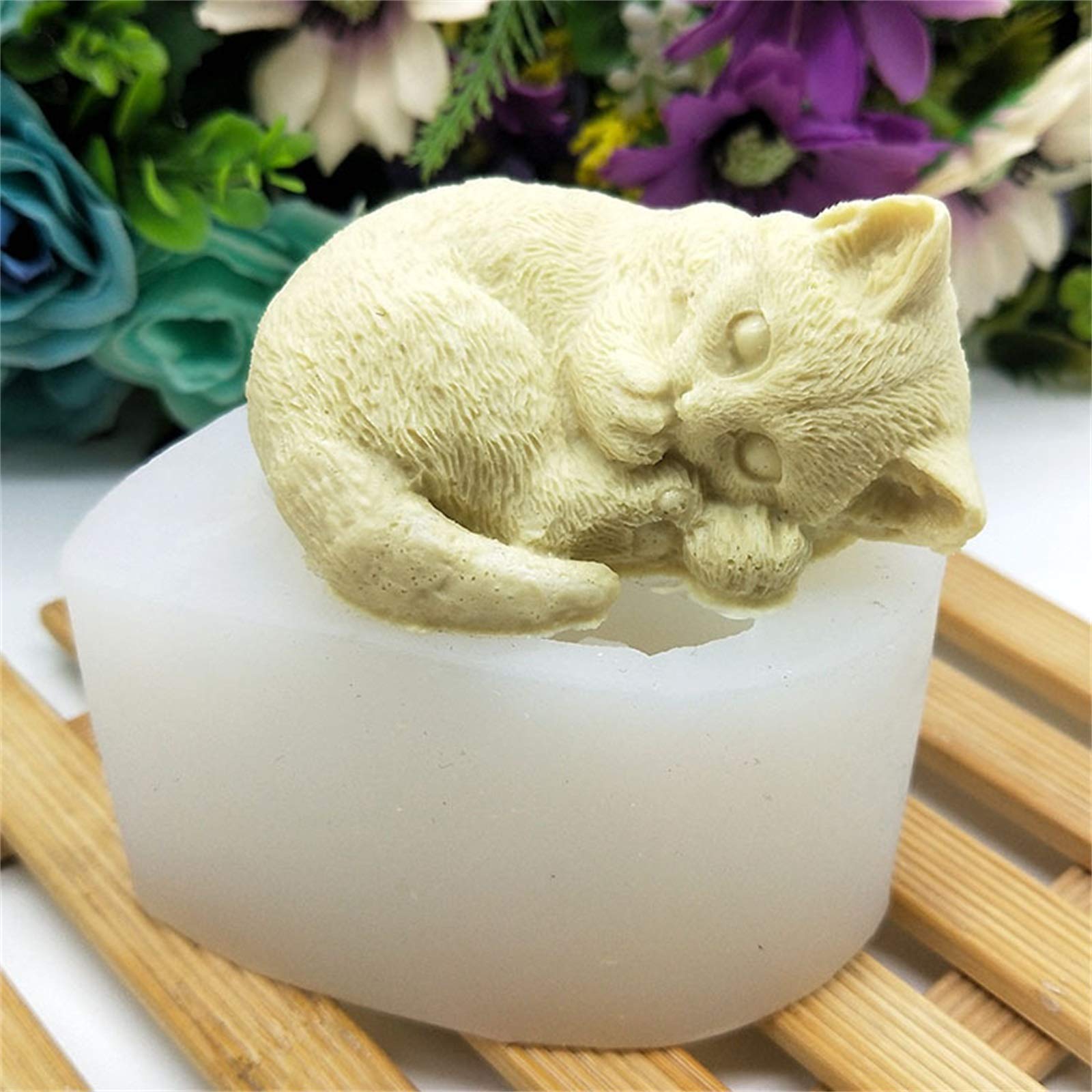 Premium Silicone Molds for DIY Crafts - Soap Making, Candle, Resin Art & Baking Supplies | Non-Stick Flexible Molds for Handmade Soap, Chocolate, Cupcakes & Home Decor Projects | by JYEOUX
